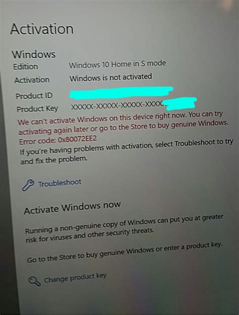 Why is my surface saying to activate windows